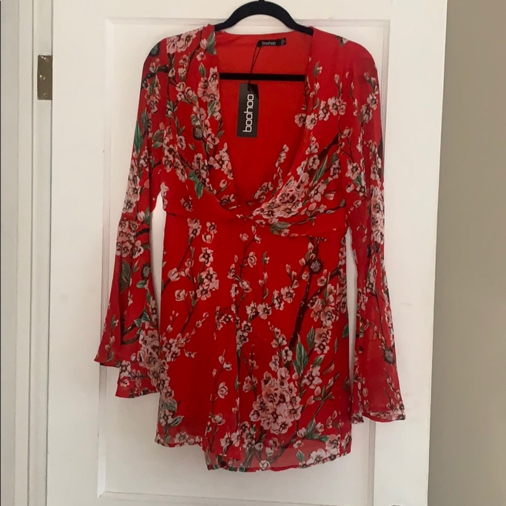 Beautiful red dress never worn!